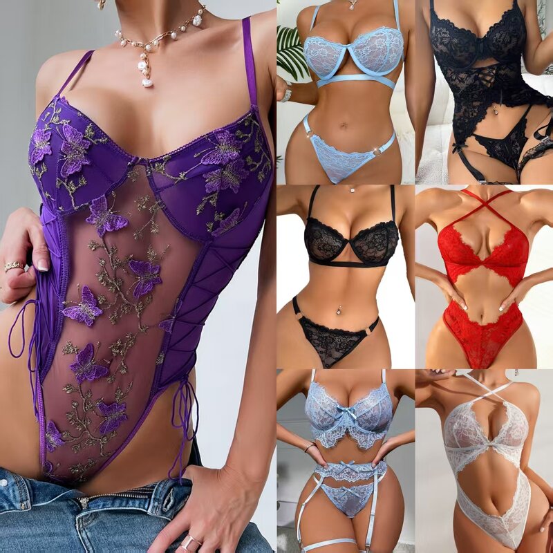 Lingerie Set Manufacturer - OEM Wholesale Transparent Lace Bra