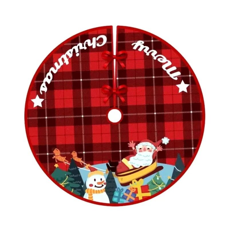 Christmas Tree Skirt Manufacturer - OEM 2024 Holiday Decoration