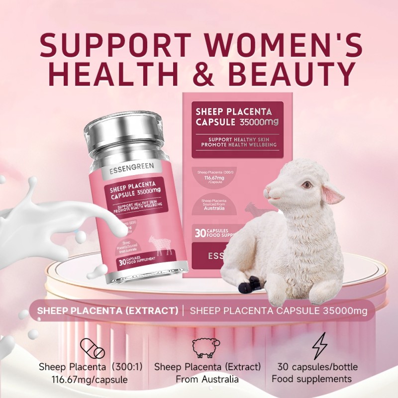 Acorn Natural Sheep Placenta Capsule Softgel Capsules Supplements Sheep Placenta Softgel Capsule