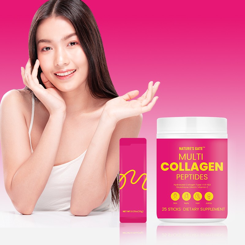 ACORN Supplement Biotin Vitamin C Hyaluronic Acid Hydrolysed Collagen Peptides Powder Hydrolyzed Collagen for Better Absorption