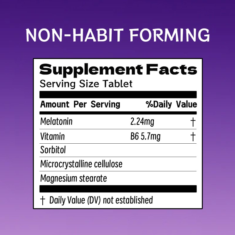 Acorn Melatonin 2.24mg for Adult Melatonin Tablet Melatonin Supplement