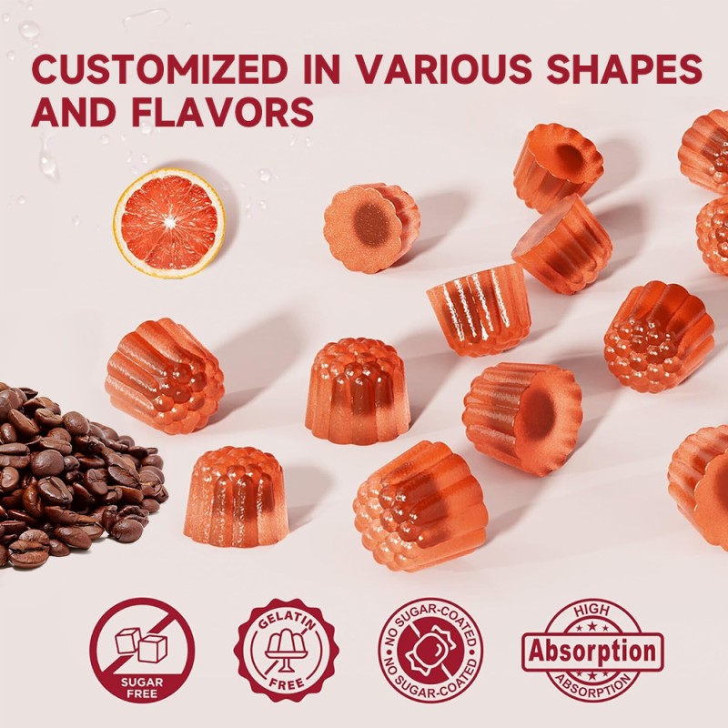 Acorn Private Label Polygonatum Sibiricum Gummies Vegan Polygonatum Gummies Immune Enhance Energy