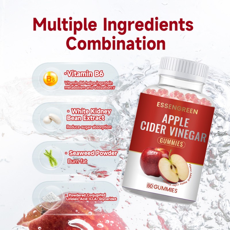 ACORN Private Label apple Cider Vinegar Weight Control Gummies apple Cider Vinegar Gummies