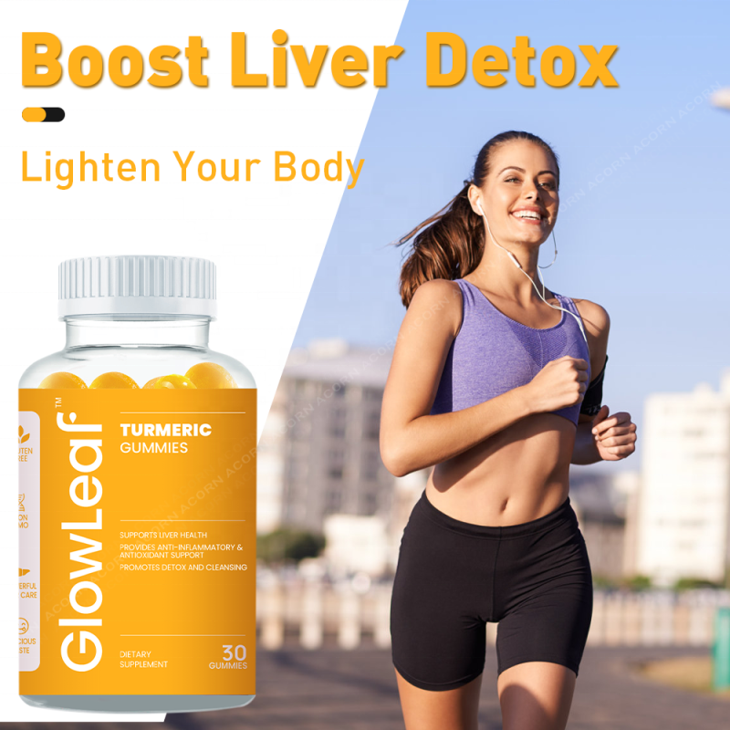 Acorn Vitamin C Turmeric Gummies Turmeric Curcumin Ginger Gummies