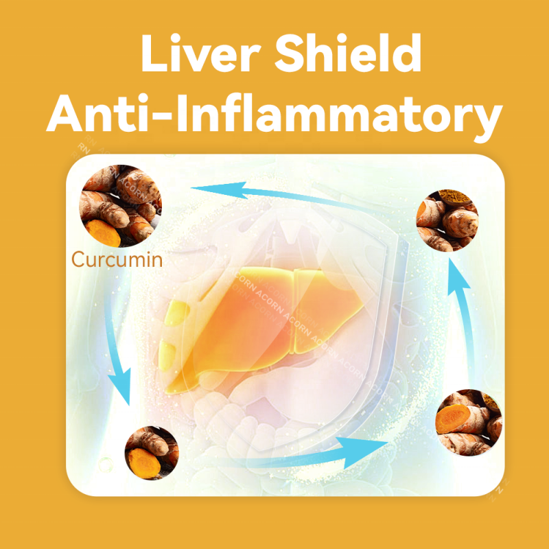 Acorn Vitamin C Turmeric Gummies Turmeric Curcumin Ginger Gummies