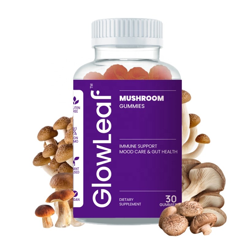 Acorn Mushroom Gummies Supplement Vegan Mushroom Gummies Mushroom Gummies Private Label