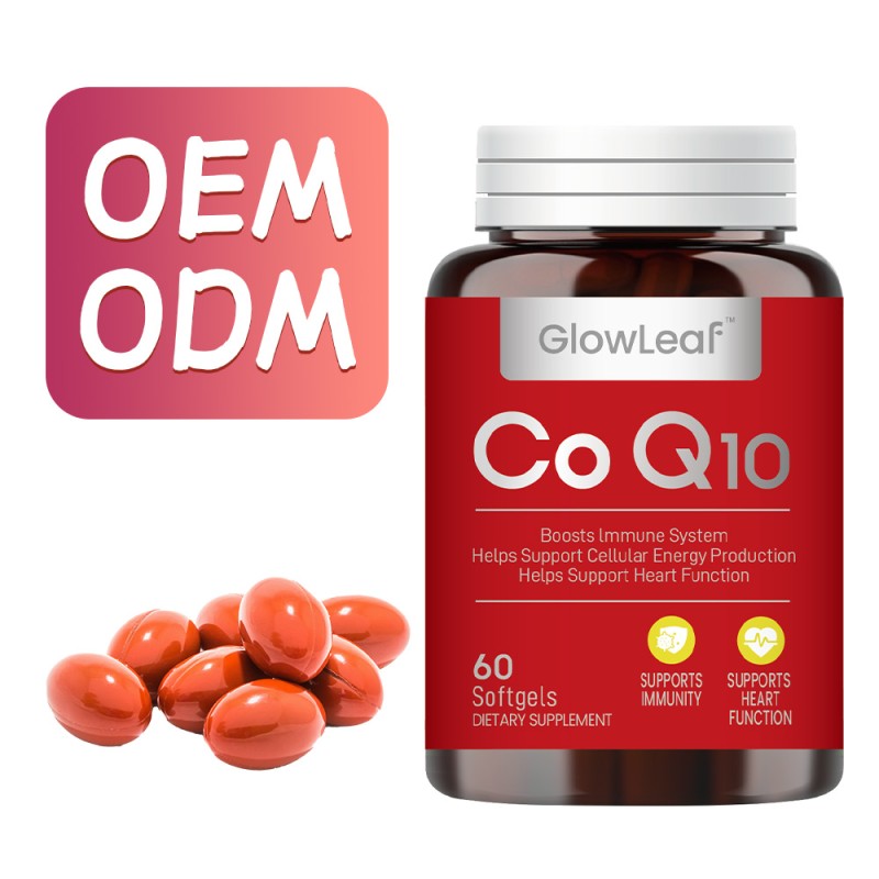 Acorn 100/200/300/400mg Coq10 Capsules Healthcare Supplements Coenzyme Q10 Soft Gel Capsules
