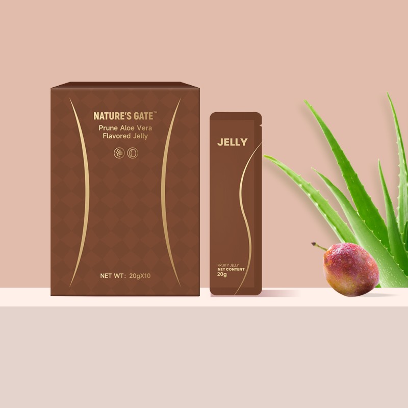 ACORN Delicious Fruit Prune Jelly Suck Fruity Aloe Vera Jelly Halal Slimming Gut Health Low-Fat Healthy Snack Food Jelly