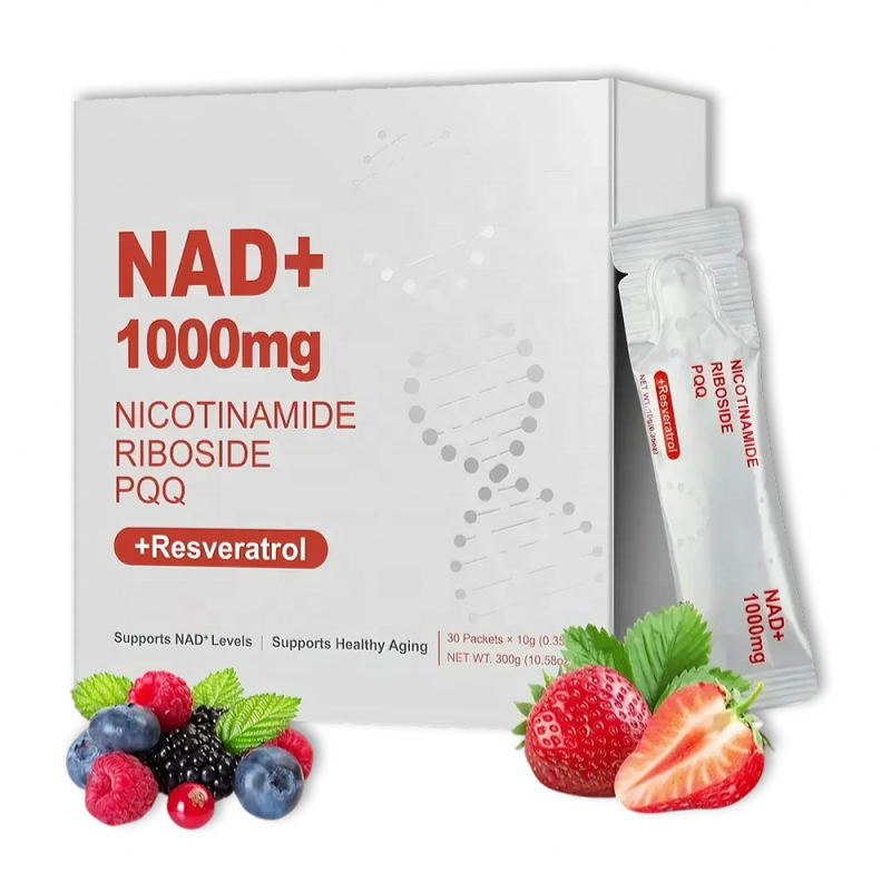 ACORN Private Label NAD Supplements Beverage Energy Support Berry Flavor NAD+ 1000mg Nicotinamide Drink for Adult
