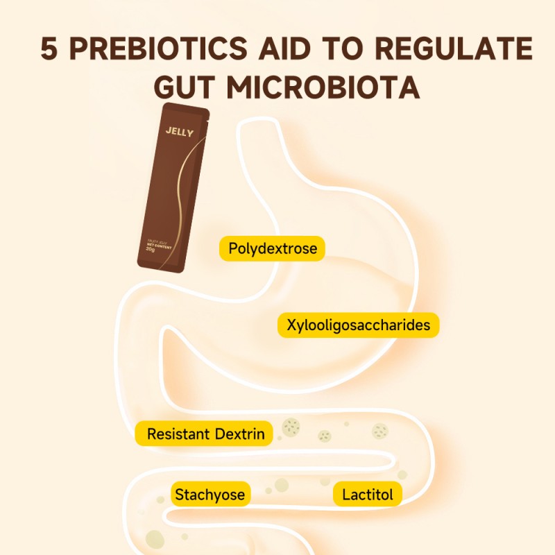 ACORN Wholesale Prune Aloe Vera Flavor Fruit Jelly Candy Various Tastes Promote Bowel Movement Instant Healthy Snacks