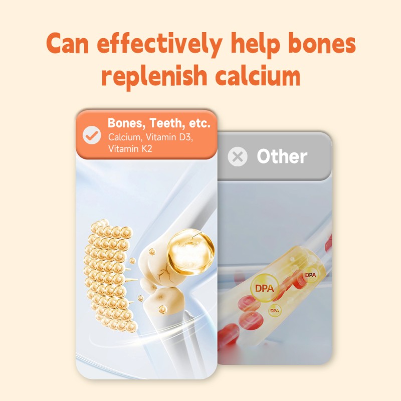 ACORN Private Label 90pcs Stronger Bones Vitamin D3 4000 Iu K2 Vitamin D3 K2 Softgel Capsule