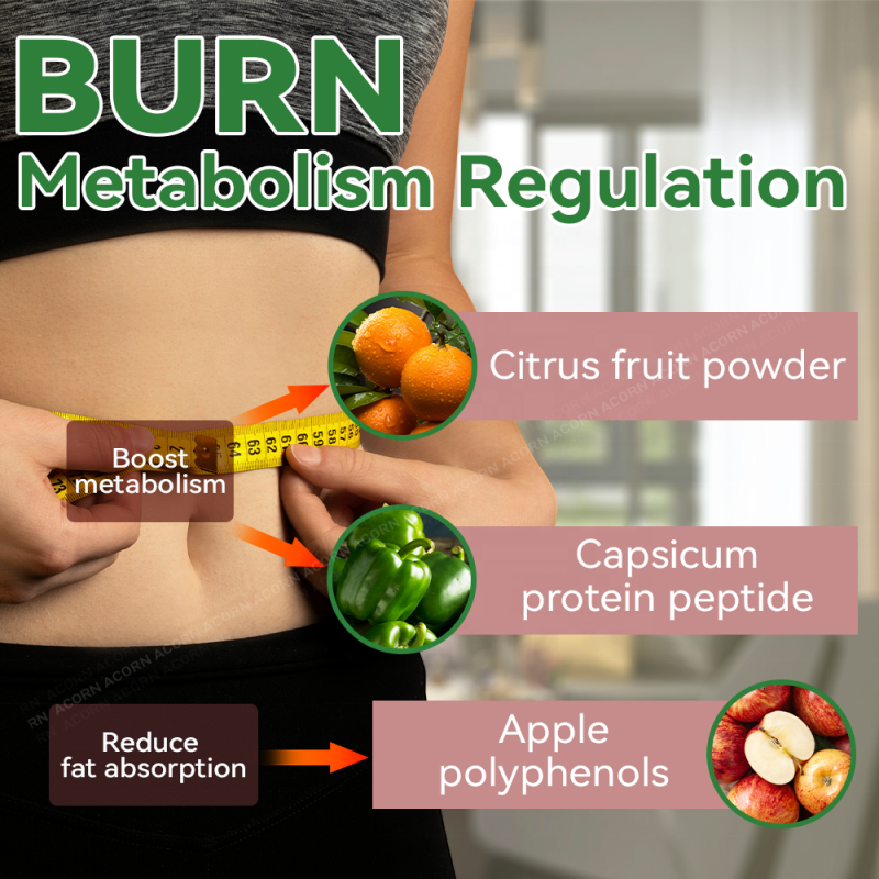 ACORN Fiber Supplement Drink Body Shaping Slender Weight Management Meal Replacement Food Beverage