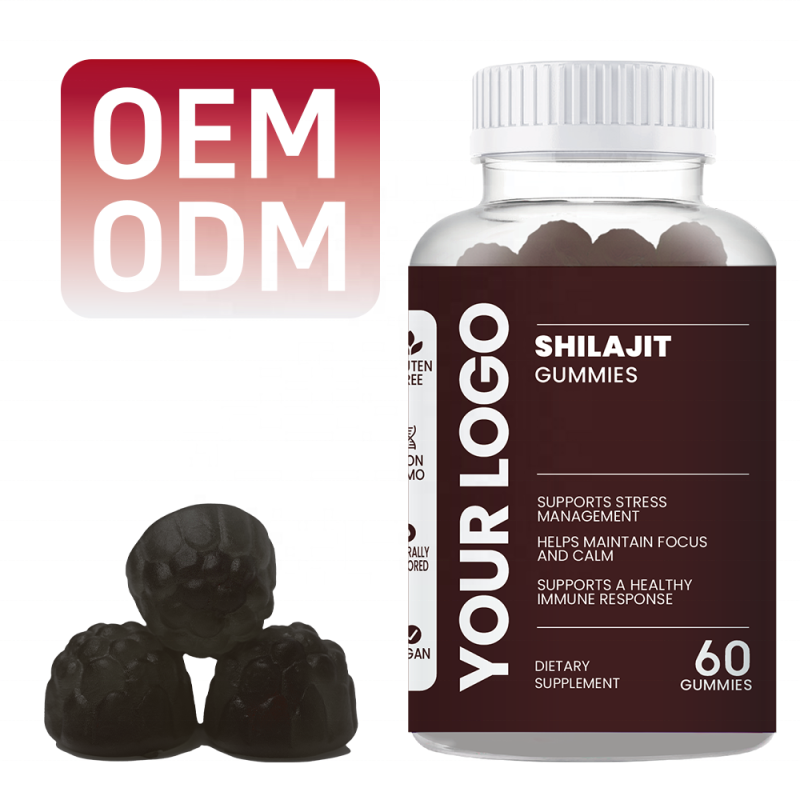 GlowLeaf Shilajite Gummies Private Label Pure Shilajit Gummies Shilajit Gummies Organic