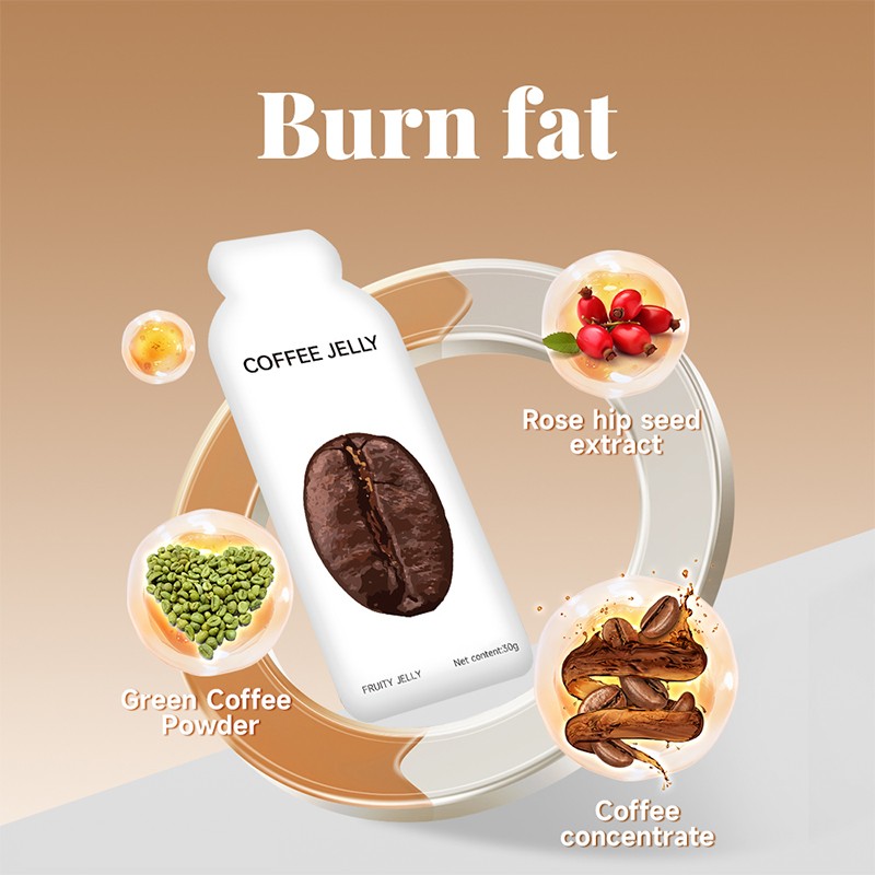 Healthy Care Weight Control Products Coffee Jelly Detox Weight Management Fat Diet Coffee Jelly