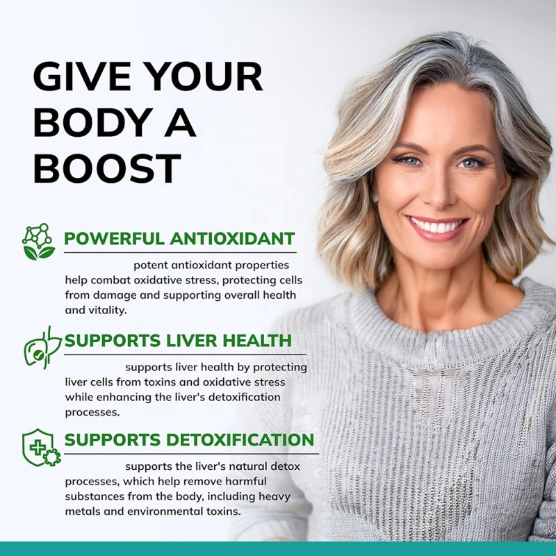 Growleaf Dietary Supplement Liver Support Supplements with Vitamin Tablet