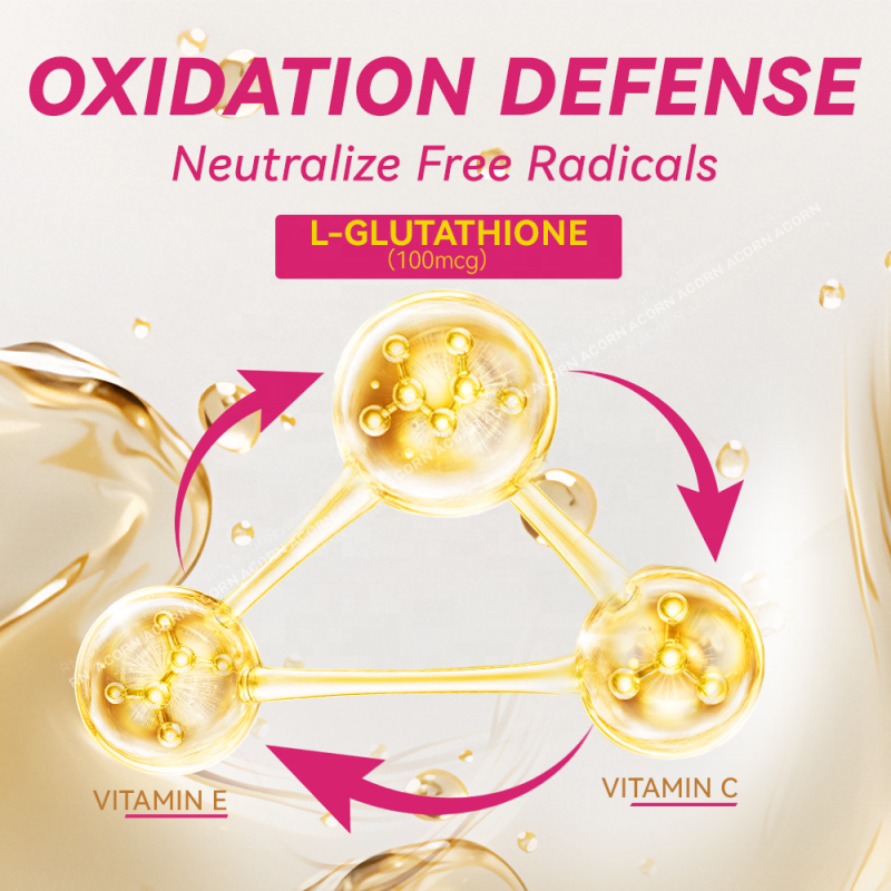 GlowLeaf OEM ODM Collagen Supplement Marine Collagen Powder Drink Sachet for Skin Whitening L-glutathione Collagen Powder