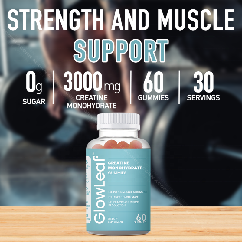 ACORN Creatine Infused Gummies Creatine Gummies 5000mg Creatine Monohydrate Gummies