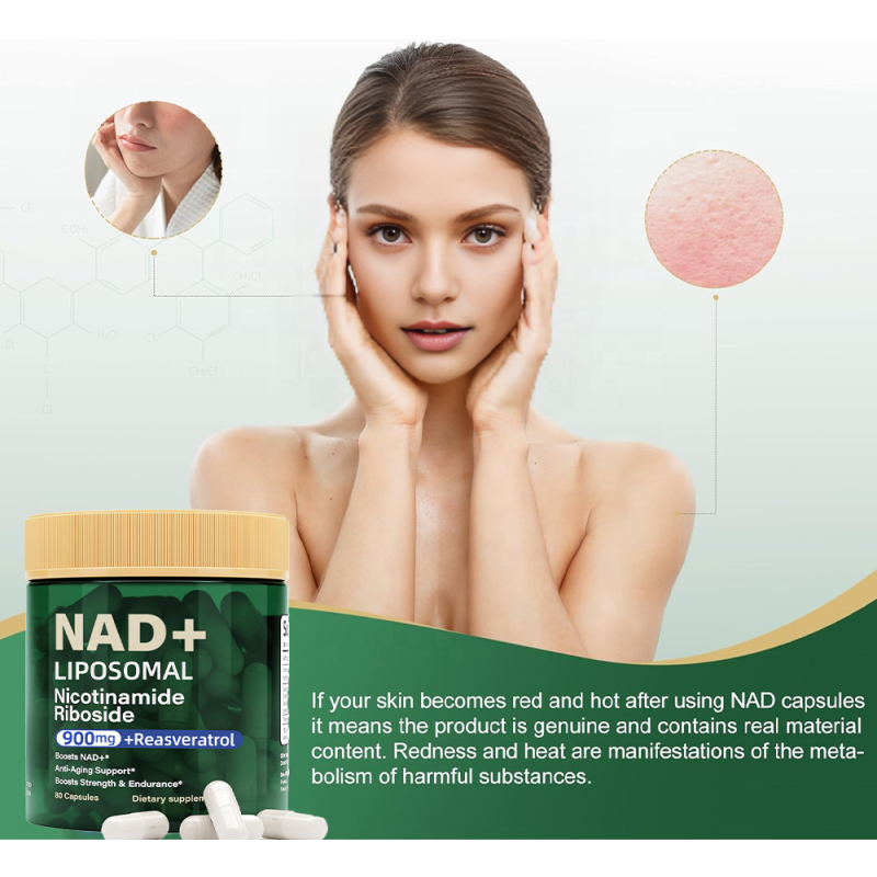 ACORN Energy Support Nad Resveratrol Capsules Nicotinamide Riboside NAD Supplement Capsules