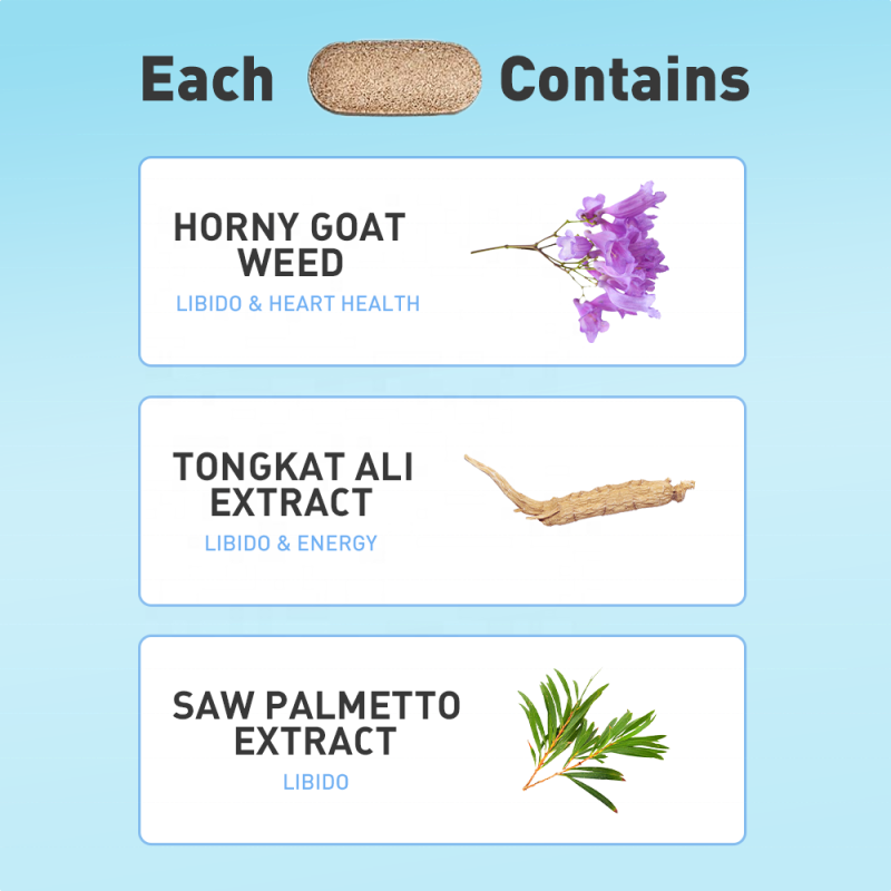 ACORN Libido Booster Energy Robust Supplement for Men Supplements Men's Energy Enhancement Capsules Supplements