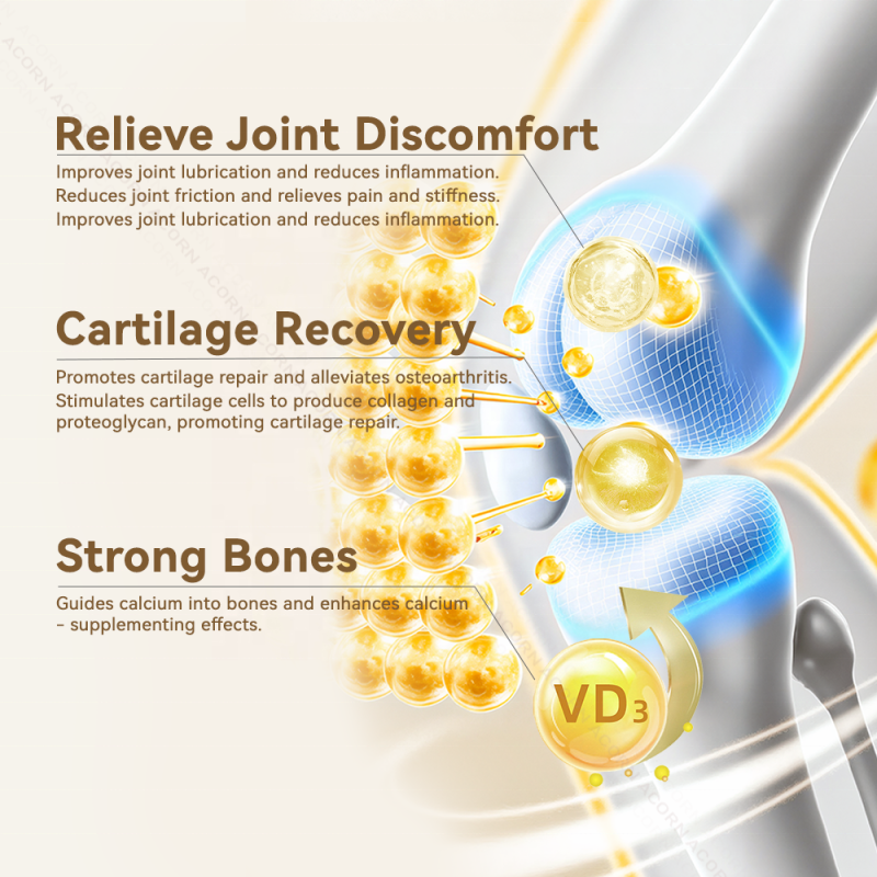 ACORN Glucosamine Chondroitin Dietary Supplement Beverage Muscle Bone Joint Health Support Glucosamine Supplements