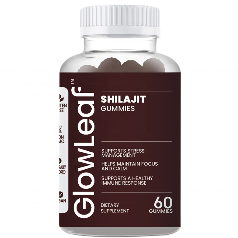 GlowLeaf Shilajite Gummies Private Label Pure Shilajit Gummies Shilajit Gummies Organic