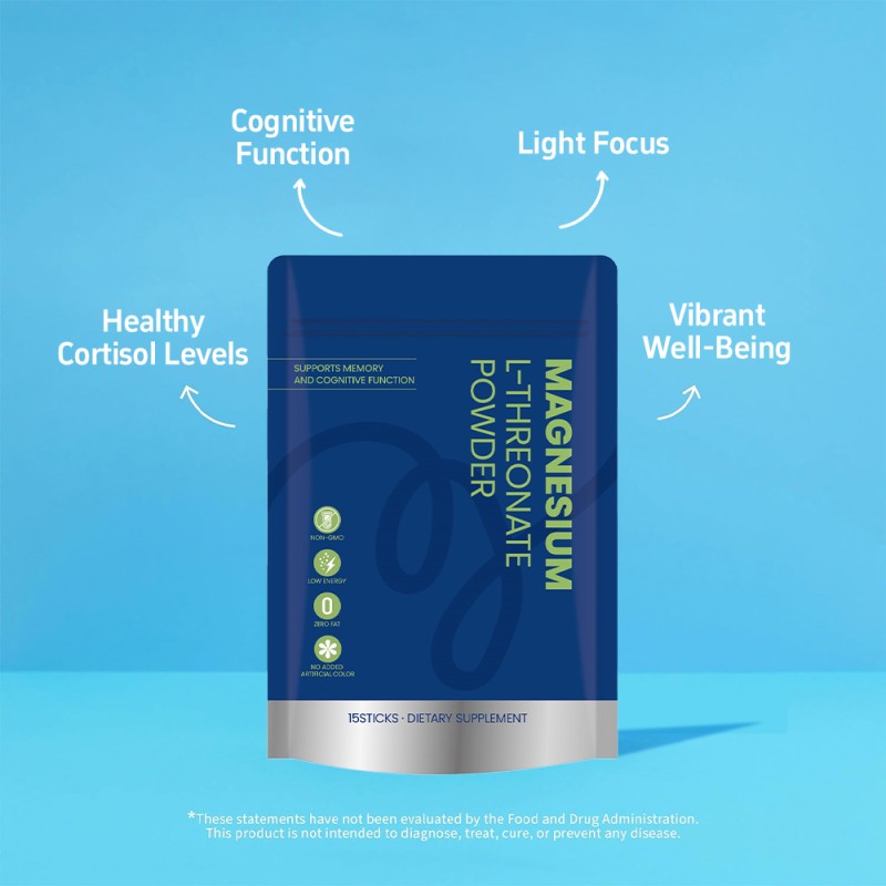 Glowleaf Minerals Supplements Dietary Supplement Powder Magnesium L-Threonate Powder