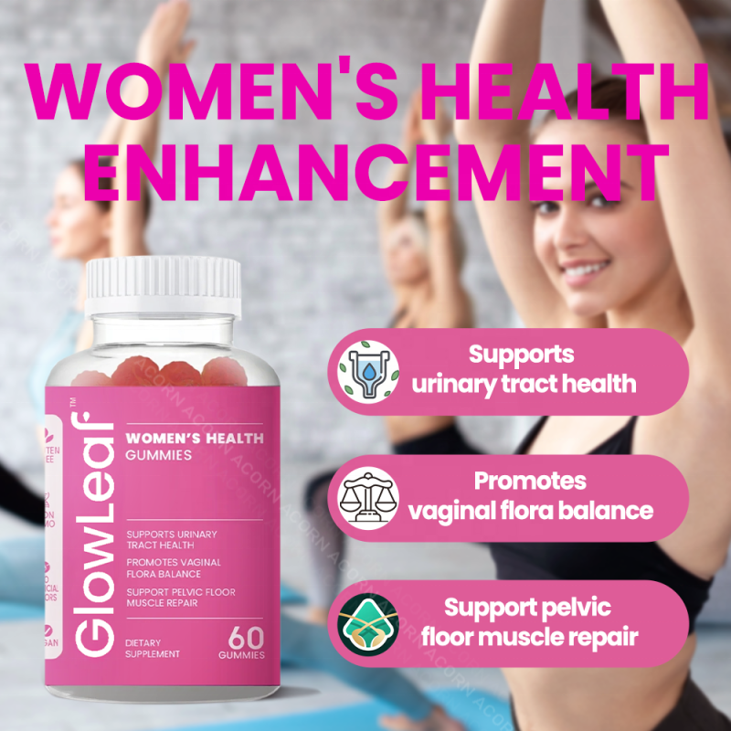 GlowLeaf Womens Vaginal Health Gummy Womens Gummies Health
