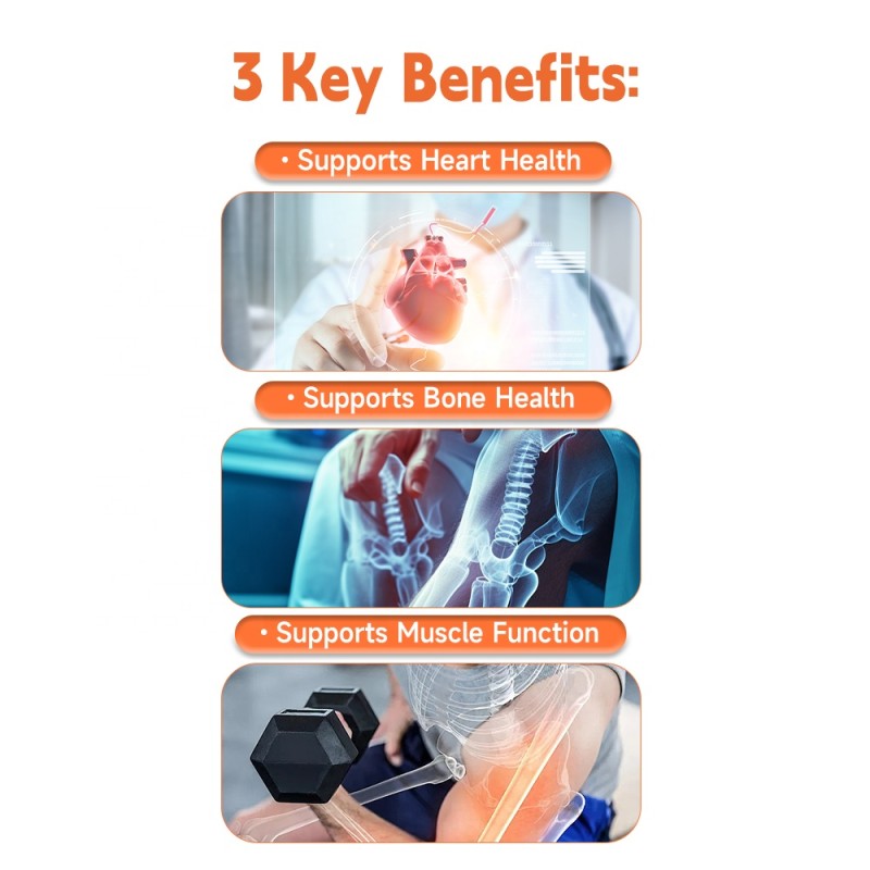 Glowleaf K2 D3 Supplement 60 Capsules Vitamin D3 and Vitamin K2 Soft Capsules Dietary Supplement