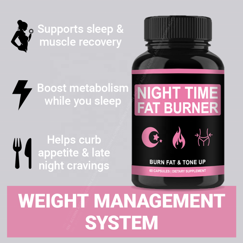 ACORN White Kidney Bean Appetite Weight Management Supplements Capsules Night Fat Burner Capsules for Women