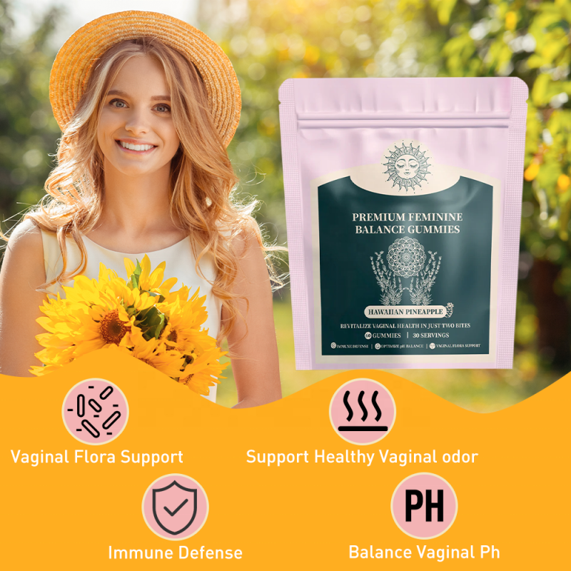 ACORN Wholesale Sugar Free Vaginal Probiotics Gummies for Woman Premium Feminine Balance Gummies