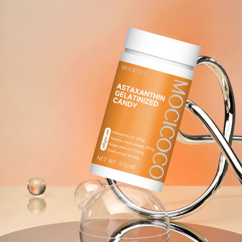 OEM Astaxanthin Softgel Skin Whitening Capsules Natural Astaxanthin Oil Dietary Supplements 12mg Astaxanthin Capsule