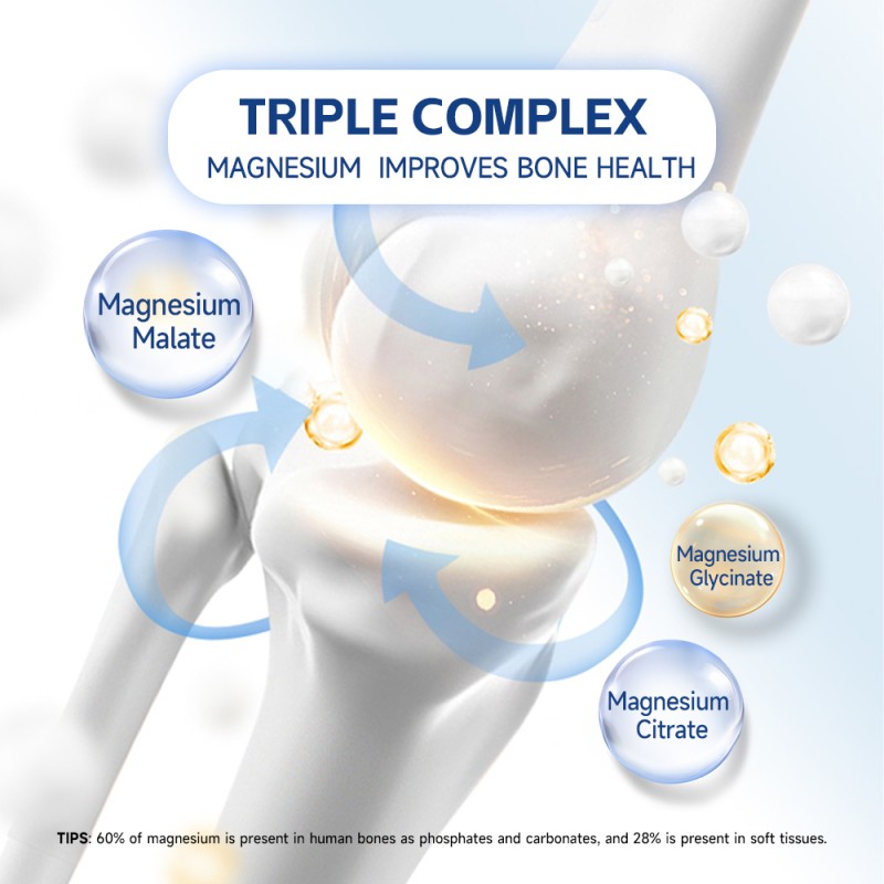 Calcium Magnesium Zinc Vitamin D Oxide Threonate Malate L Threonate Complex Glycinate Citrate Magnesium Tablet Capsule Pills