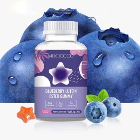ACORN OEM/ODM Nutrients Lutein Eye Care Anti Blue Food Supplement Zeaxanthin Lutein Blueberry Gummies