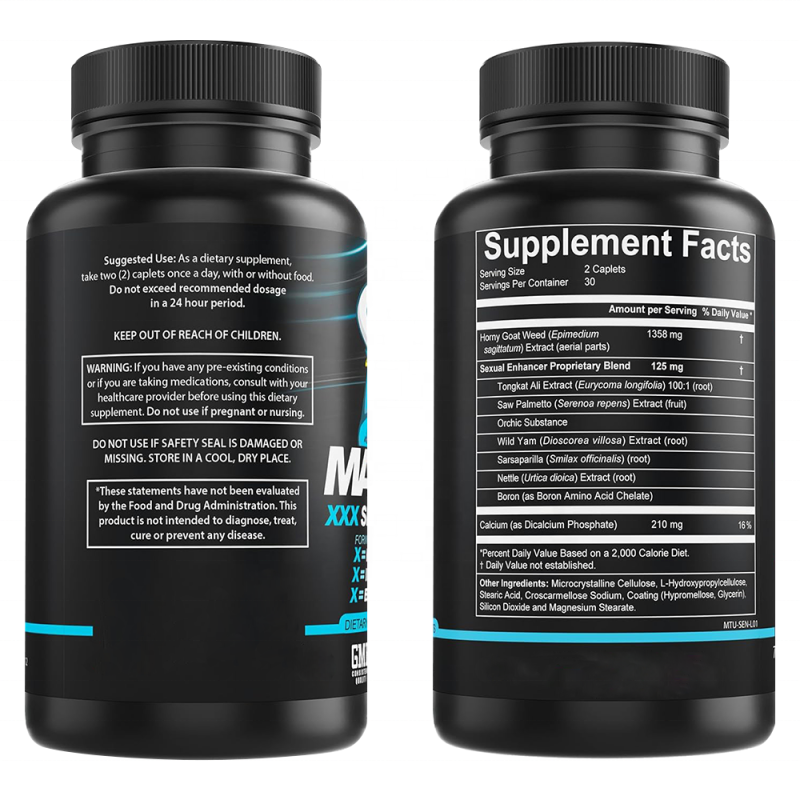 ACORN Libido Booster Energy Robust Supplement for Men Supplements Men's Energy Enhancement Capsules Supplements