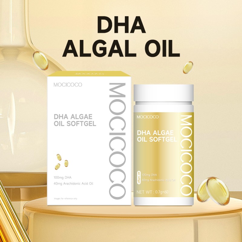 ACORN DHA Algal Oil Softgel Omega Softgel Capsules Brain Eye Nervous System Support Vegan Fish Oil Omega 3 Capsules Soft Gel