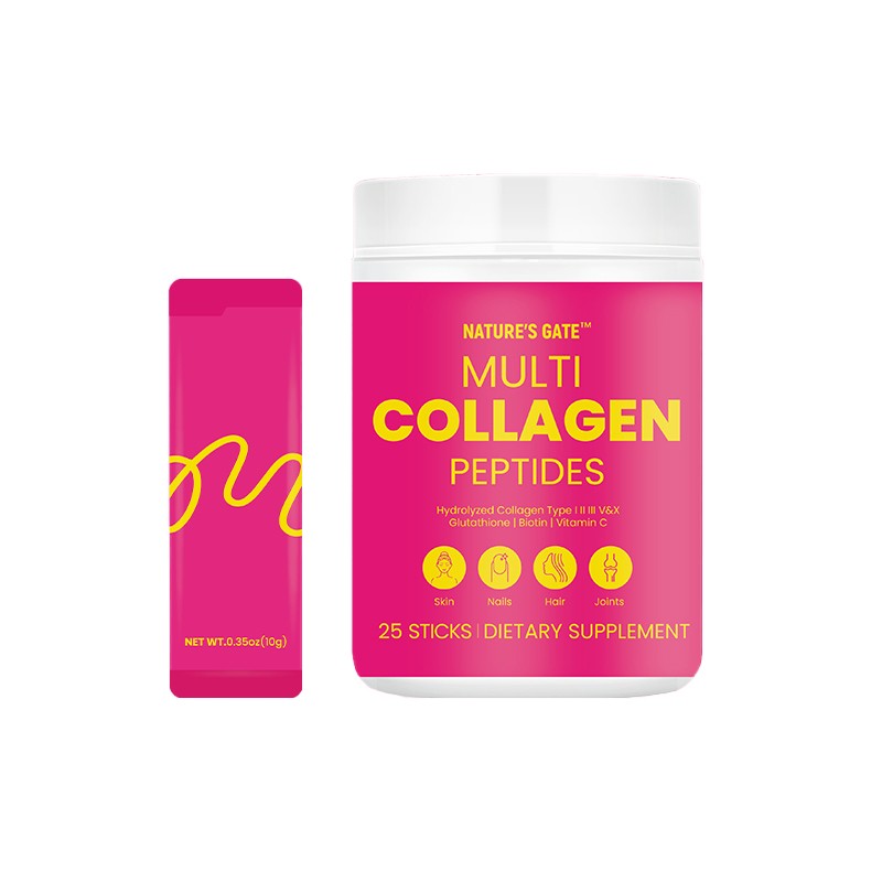 ACORN Supplement Biotin Vitamin C Hyaluronic Acid Hydrolysed Collagen Peptides Powder Hydrolyzed Collagen for Better Absorption