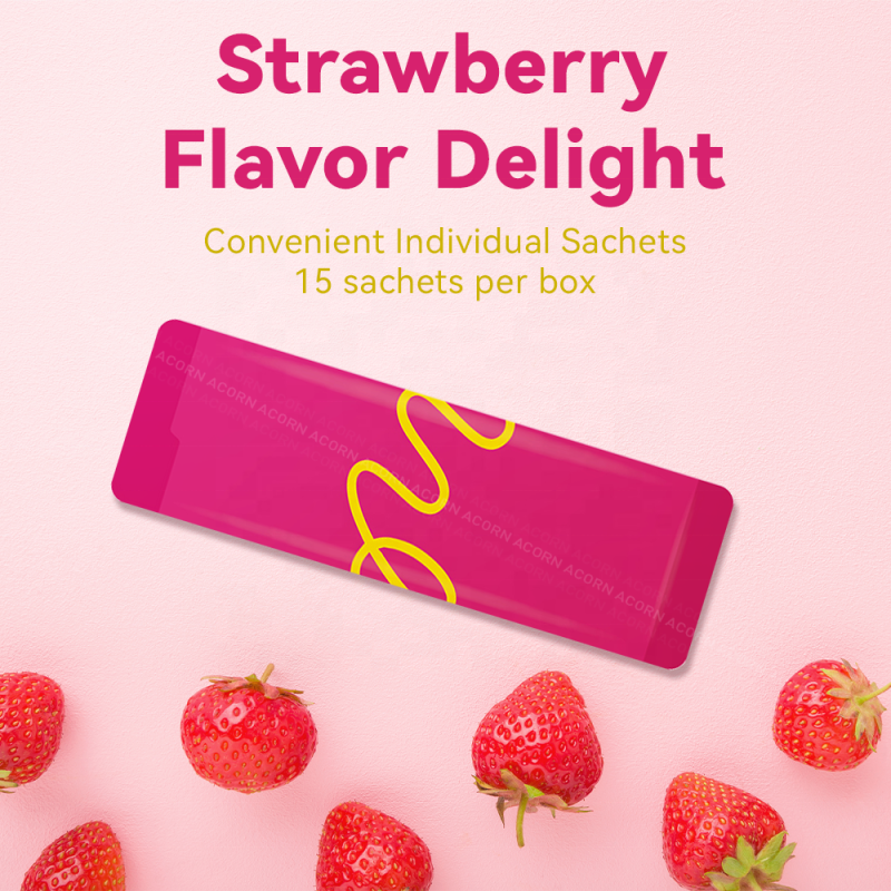 GlowLeaf OEM ODM Collagen Supplement Marine Collagen Powder Drink Sachet for Skin Whitening L-glutathione Collagen Powder