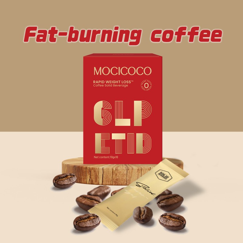 Slim Diet Green Coffee Natural Slimming Weight Control Loss Instant Coffee Meal Replacement Powder Fit Fat Burning Coffee