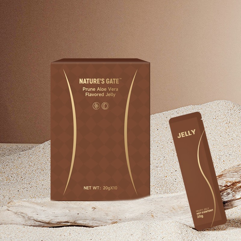 Healthy Snack Food Real Fruit Juice Prune Fruit Jelly Low-Fat Promote Bowel Movement Gut Health Bulk Prune Aloe Vera Fruit Jelly