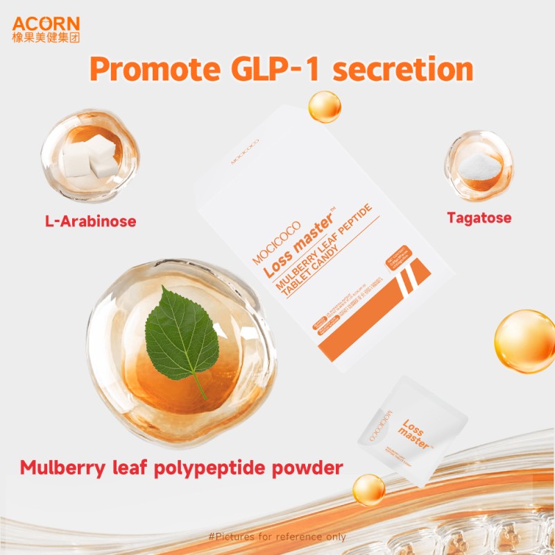 ACORN OEM Natural Herbal Mater Mulberry Leaf Pept Tablets Diet Fast and Strong Body Fat Control Pills Weight Control Tablets