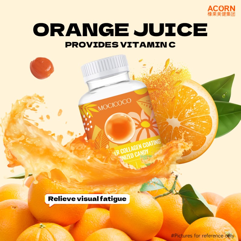 Acorn Oem/Odm/Obm Eye Supplements Lutein Zeaxanthin Eye Care Gummies Eye Health Brain Function Blueberry Lutein Ester Gummy