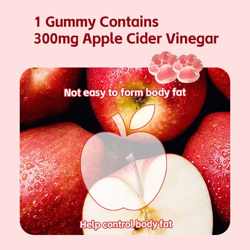 ACORN Private Label apple Cider Vinegar Weight Control Gummies apple Cider Vinegar Gummies
