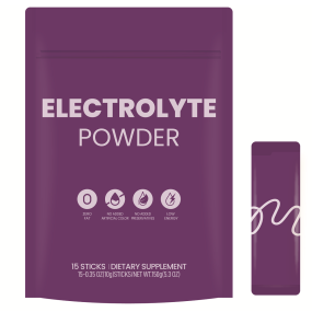 Acorn Hydration Powder Electrolyte Flavored Electrolyte Powder Packets Electrolyte Bubble Powder Grape Flavor