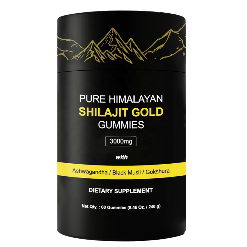 ACORN Wholesale Himalayan 3000mg Shilajit Gummy Candy Energy Enhancement Shilajit Gold Gummies Supplement