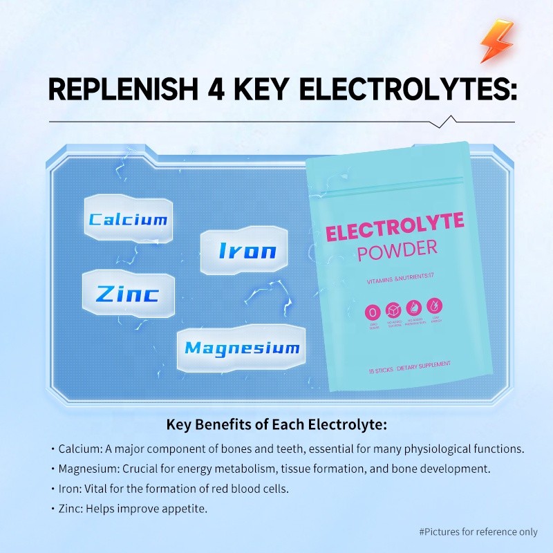 Acorn Electrolytes Hydration Powder Pack Electrolytes Powder Sachets Electrolytes Hydration Drink Powder