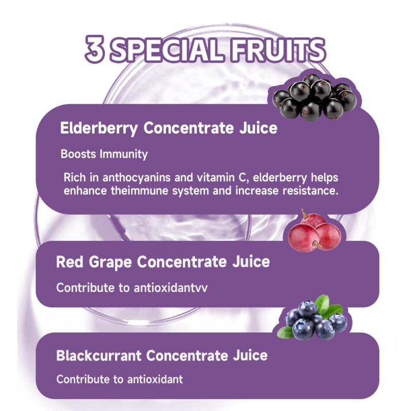 Elderberry Gummy for Pristine GMP-Certified Processes Wheat Allergy Green-driven Sweetened-free