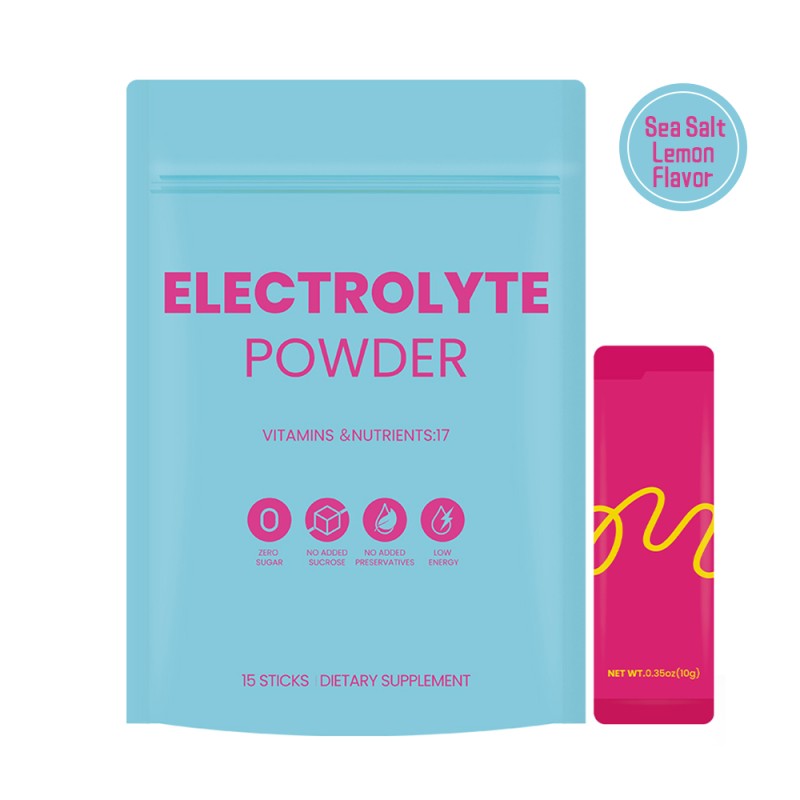 Acorn Private Label Vegan Electrolytes Powder Sachets Electrolyte Beverage Powder Vitamin Drinks Energy