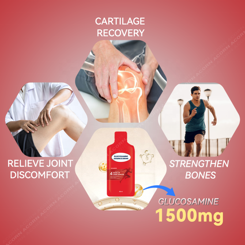 ACORN Glucosamine Chondroitin Dietary Supplement Beverage Muscle Bone Joint Health Support Glucosamine Supplements