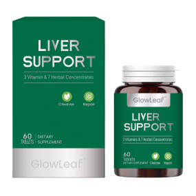 Growleaf Dietary Supplement Liver Support Supplements with Vitamin Tablet