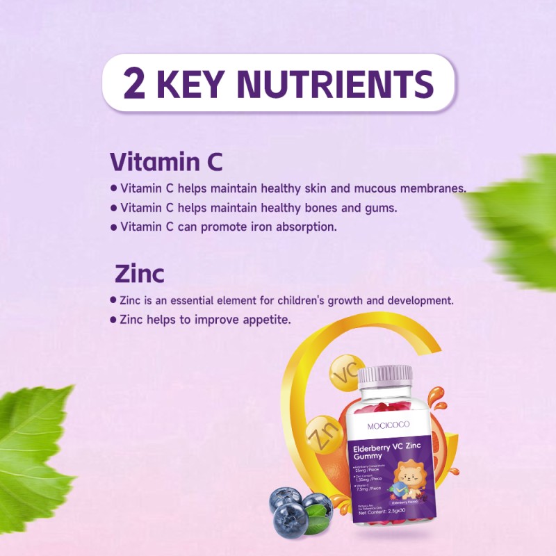 Elderberry Gummy for Pristine GMP-Certified Processes Wheat Allergy Green-driven Sweetened-free